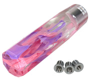 Universal M8 M10 M12 150MM Crystal Fusion Shift Knob Fuchsia - Parts Agent