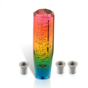 Universal M8 M10 M12 150MM Crystal Octagon Bubble Shift Knob Rainbow - Parts Agent
