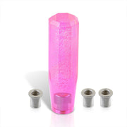 Universal M8 M10 M12 150MM Crystal Octogon Bubble Shift Knob Neon Pink - Parts Agent