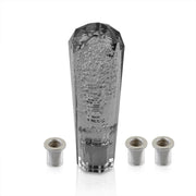 Universal M8 M10 M12 150MM Diamond Bubble Shift Knob Black - Parts Agent