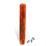 Universal M8 M10 M12 300MM Crystal Fusion Shift Knob Amber - Parts Agent