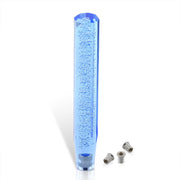 Universal M8 M10 M12 300MM Crystal Octogon Bubble Shift Knob Blue - Parts Agent