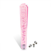 Universal M8 M10 M12 300MM Diamond Bubble Shift Knob Pink - Parts Agent