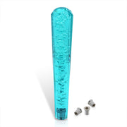 Universal M8 M10 M12 300MM Diamond Bubble Shift Knob Teal - Parts Agent