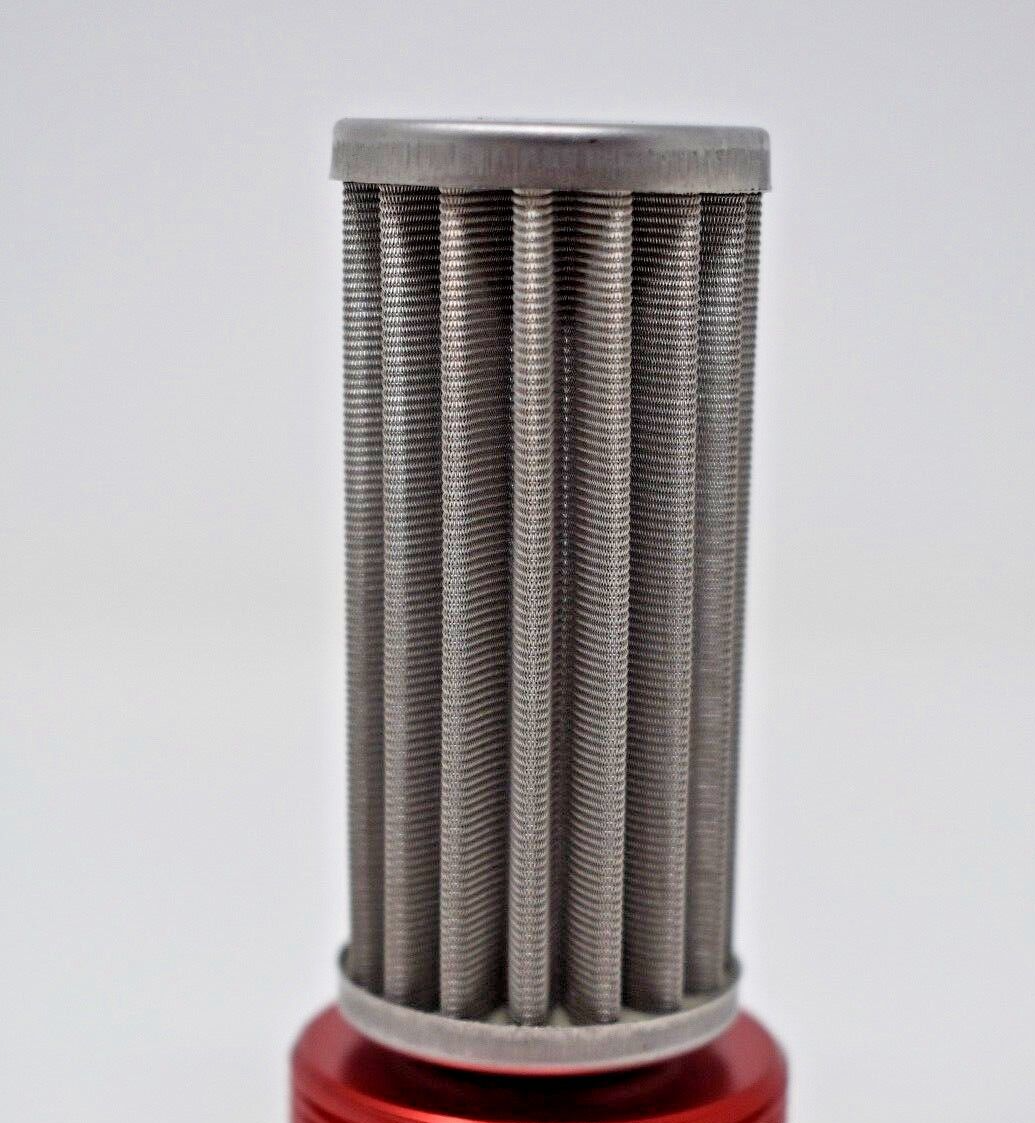 Universal Racing In-Line Fuel Filter 40 Micron For Addco Style - Parts Agent