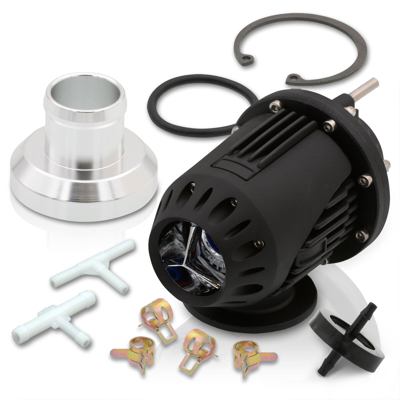 Universal SQV / SSQV Style Blow Off Valve Black - Parts Agent