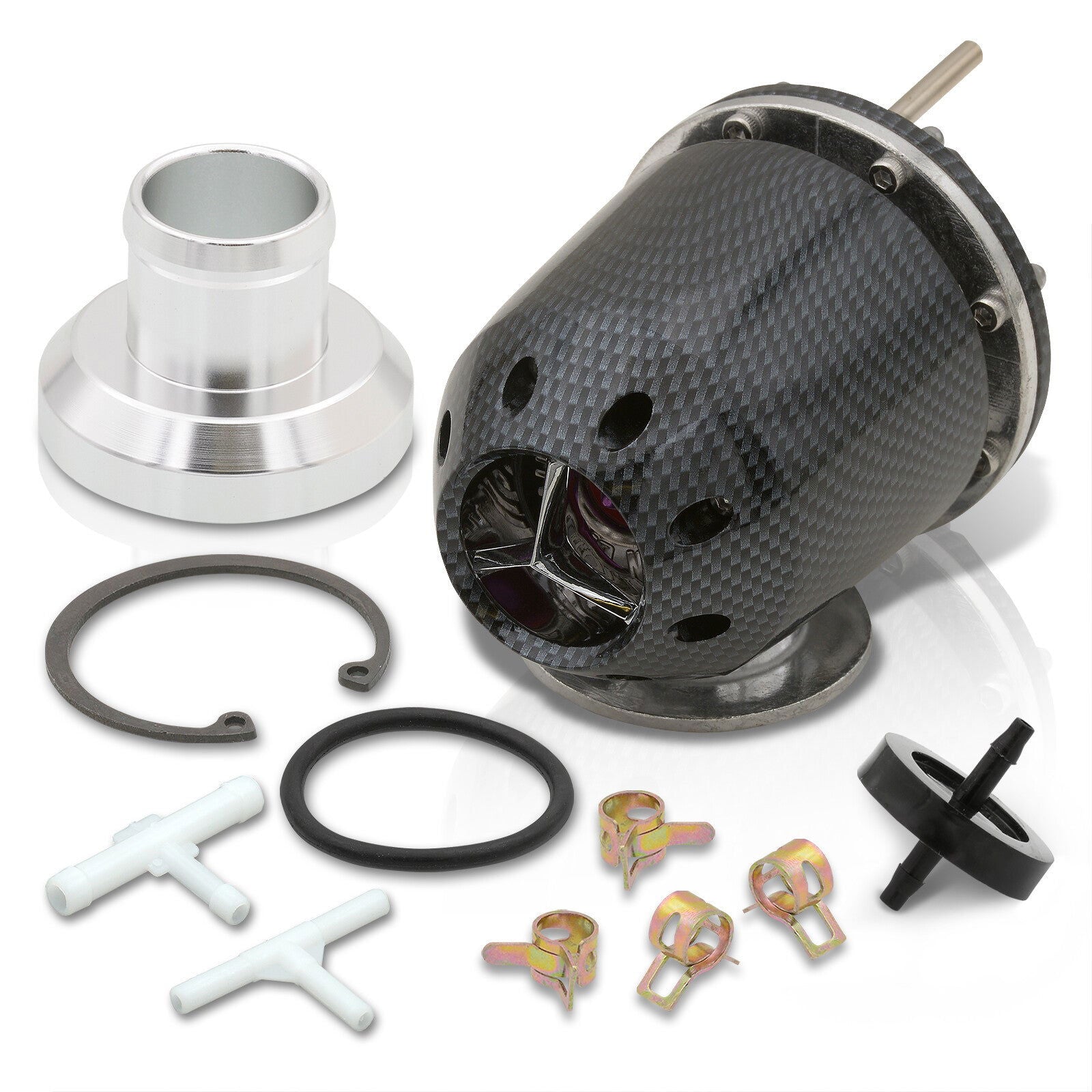 Universal SQV / SSQV Style Blow Off Valve Carbon Fiber - Parts Agent