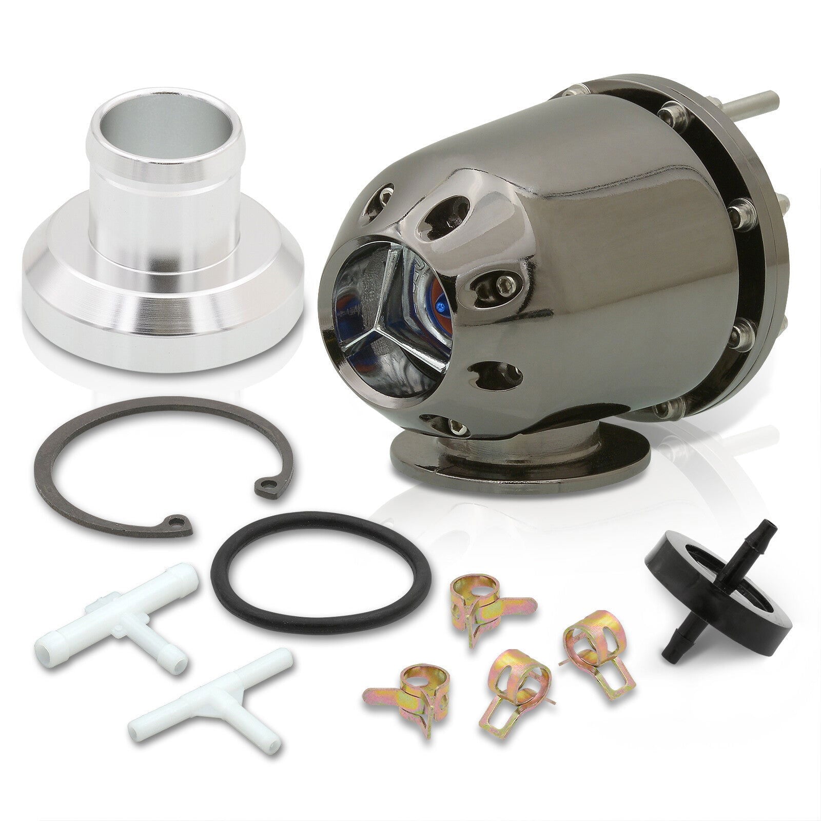 Universal SQV / SSQV Style Blow Off Valve Gunmetal - Parts Agent
