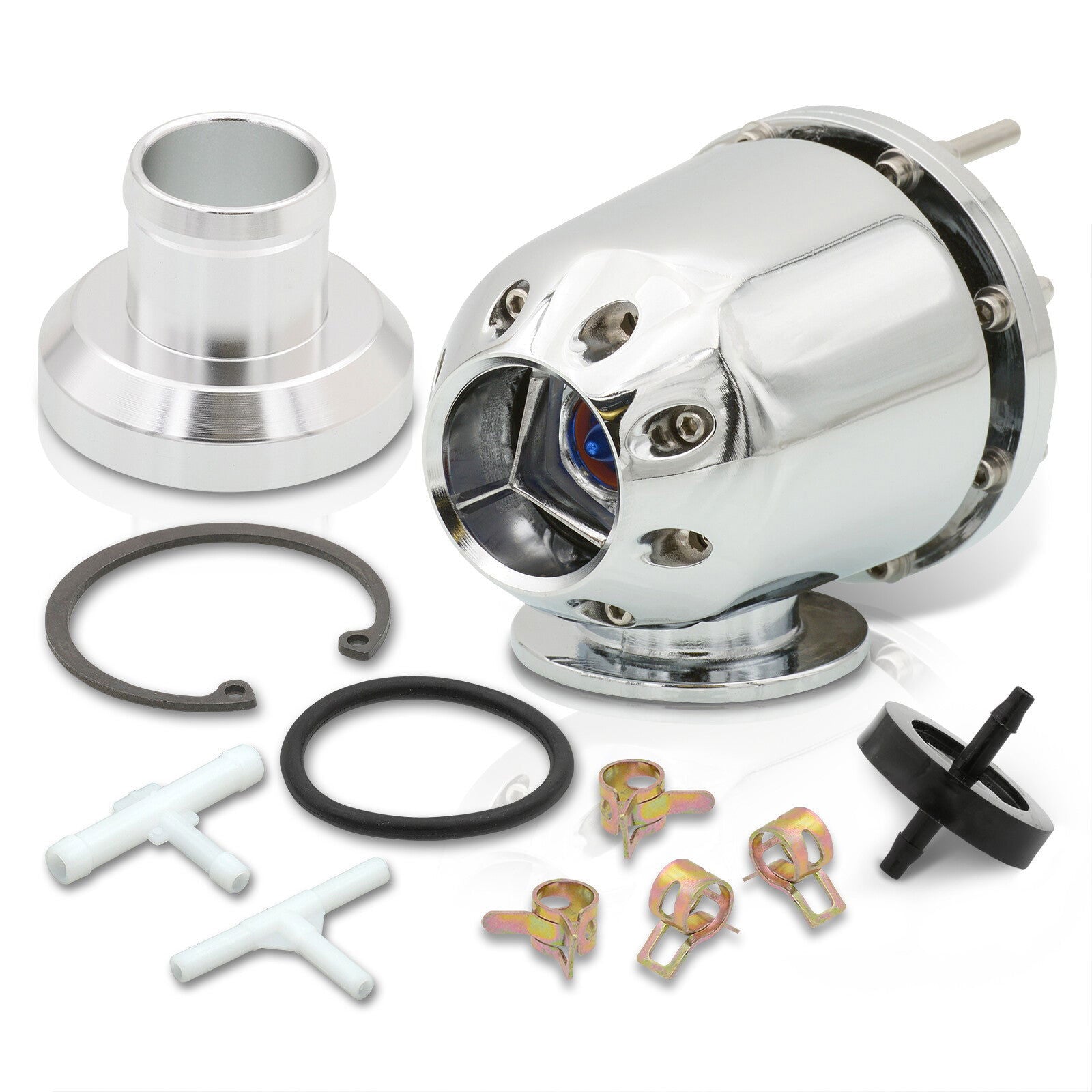 Universal SQV / SSQV Style Blow Off Valve Polished - Parts Agent