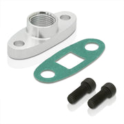 Universal T3 / T4 1/2 NPT Turbo Oil Feed Line Flange - Parts Agent