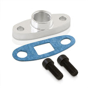 Universal T3 / T4 1/2 NPT Turbo Oil Feed Line Flange - Parts Agent