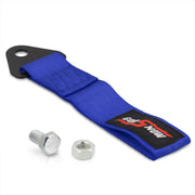 Universal Tow Hook Strap Blue - Parts Agent