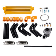 Universal Turbo Kit 10pc,T3 T4,T04E,T3/T4,350hp 1.5L-3.0L engine - Parts Agent