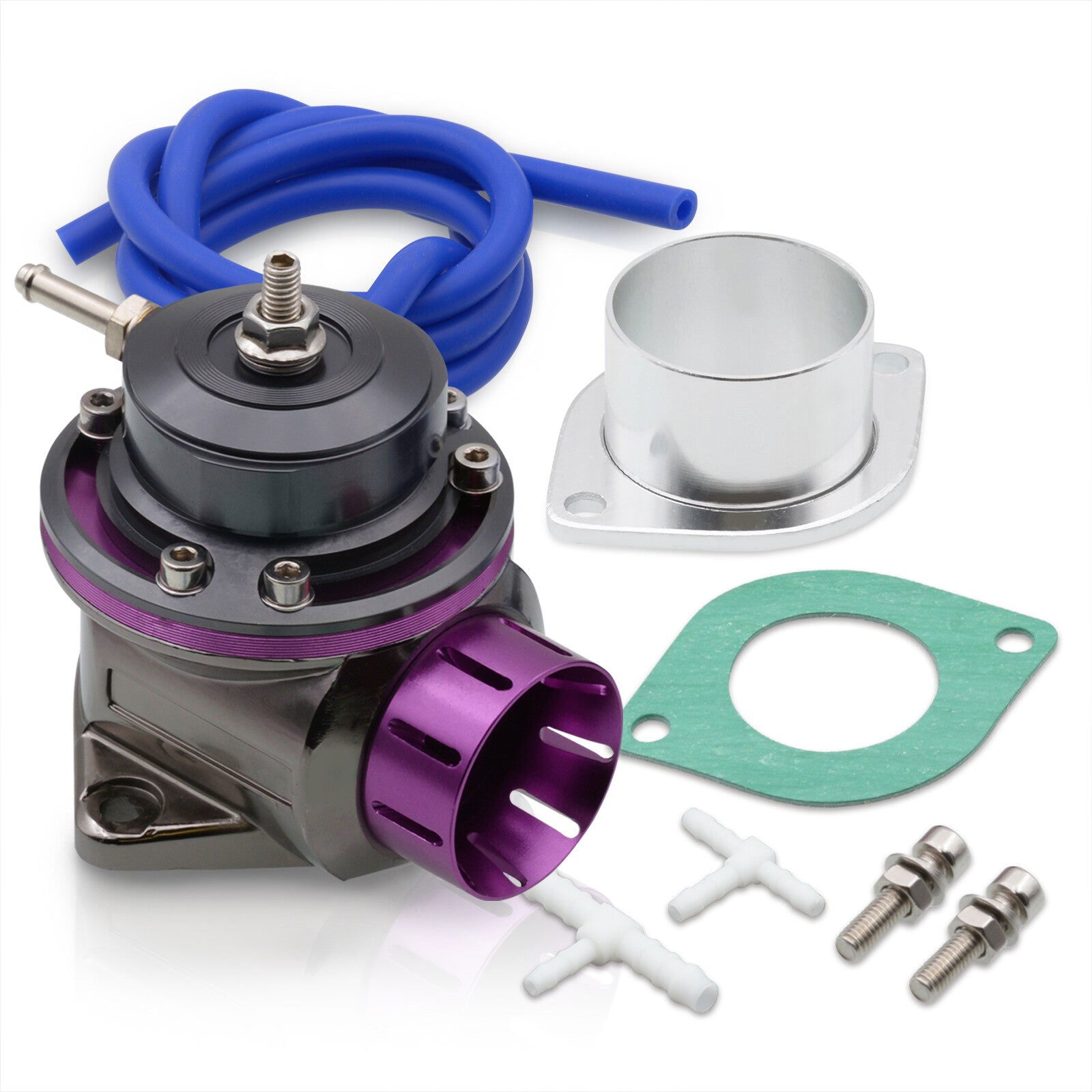 Universal Type FV Style Blow Off Valve and Purple Lip - Parts Agent