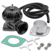 Universal Type RZ Style Blow Off Valve Black Top and Black Lip - Parts Agent