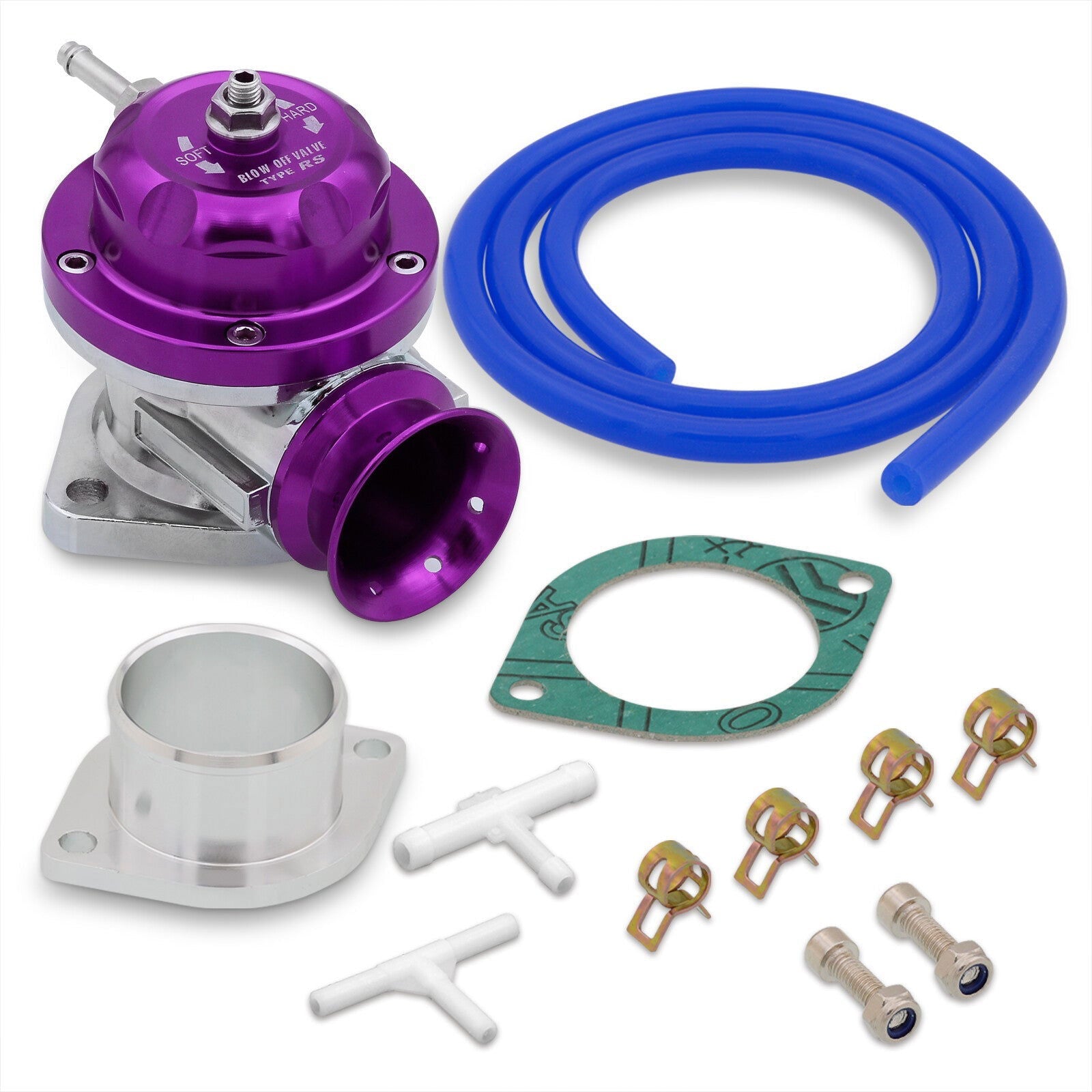 Universal Type S / RS Style Blow Off Valve Purple Top Purple Lip - Parts Agent