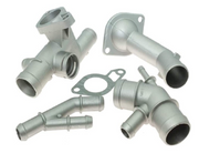 VW MK4 Golf Jetta GLI GTI TT 1.8T Cast Aluminum Coolant Flange W/ Temp Sensor US - Parts Agent