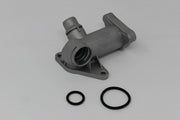 VW Passat B5 1.8T Cast Aluminum Coolant Flange W/ Temperature Sensor 058121132C - Parts Agent