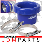 Velocity Stack 3 inch for Turbo/Air Intake/Supercharger Blue - Parts Agent