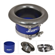 Velocity Stack 3 inch for Turbo/Air Intake/Supercharger Gun Metal - Parts Agent