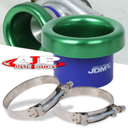 Velocity Stack 4 Inch for Turbo/Air Intake/Supercharger Green - Parts Agent
