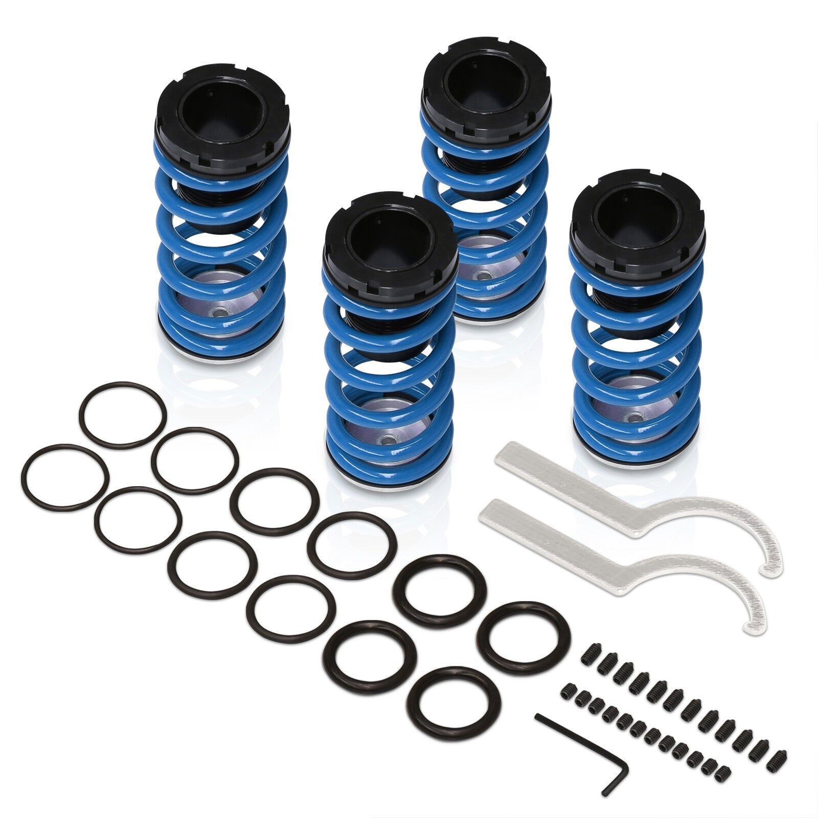 Volkswagen Golf MK3 1993-1999 / Jetta MK3 1993-1999 Coilover Sleeves Kit Blue - Parts Agent