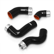 Volkswagen Golf MK5 FSi 2.0T 2006-2009 Silicone Intercooler Hoses Black - Parts Agent