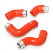 Volkswagen Golf MK5 FSi 2.0T 2006-2009 Silicone Intercooler Hoses Red - Parts Agent