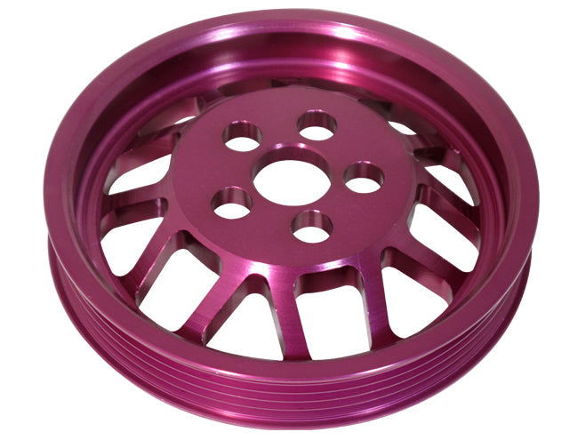 Volkswagen MK5/MK6 2.5L Pulley Wheel Purple - Parts Agent