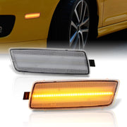 Volkswagen (USA Car Only) GTI 2006-2009 / Jetta Mk5 2005-2010 / Rabbit 2006-2009 / R32 2008 Front Amber LED Side Marker Lights Clear Len - Parts Agent