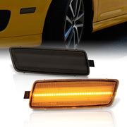 Volkswagen (USA Car Only) GTI 2006-2009 / Jetta Mk5 2005-2010 / Rabbit 2006-2009 / R32 2008 Front Amber LED Side Marker Lights Smoke Len - Parts Agent