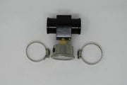 Water Hose Coolant Temperature Sensor Hose Adapter W/ Pressure Gauge 28mm Univer - Parts Agent
