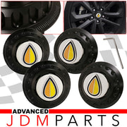 Wheel Hub Cover JDM Elder Badge Black - Parts Agent