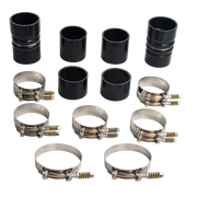 For Ford 99.5-03 7.3 7.3L Powerstroke Diesel Intercooler Boot &Clamp Upgrade Kit