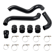 Intercooler Pipe Kit & Boots For 2011-2016 GMC Chevrolet 6.6L LML Duramax Black