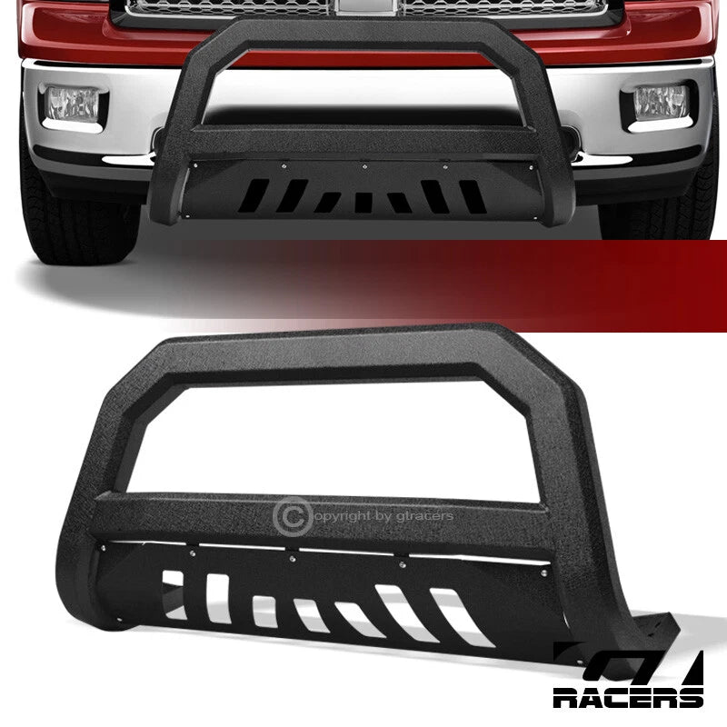 2010-2018 Dodge Ram 2500/3500 Textured Black AVT Edge Bull Bar Grille Guard