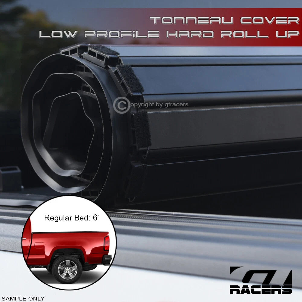 2015-2022 Colorado/Canyon 6' Bed Lo Pro Aluminum Hard Roll-Up Tonneau Cover