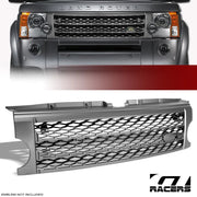 2005-2009 Land Rover Lr3 Discovery 3 Grey Sport Mesh Front Bumper Grille