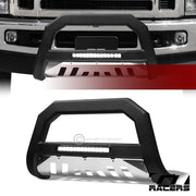 2008-2010 F250/F350 Superduty Matte Black/SS Skid AVT Aluminum LED Bull Bar
