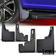 2021-2023 F150 Molded Black Fender Mud Flaps Splash Guards Cover Front+Rear