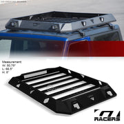 2007-2018 Jeep Wrangler JK 4 Door Black AR-M Modular Steel Roof Tray Basket