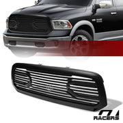 2013-2018 Dodge Ram 1500 Matte Black Big Horn Front Hood Bumper Grill Grille