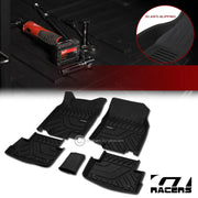2014-2020 Nissan Rogue 3D Molded Rubber All Weather Carpet Floor Mats Liners