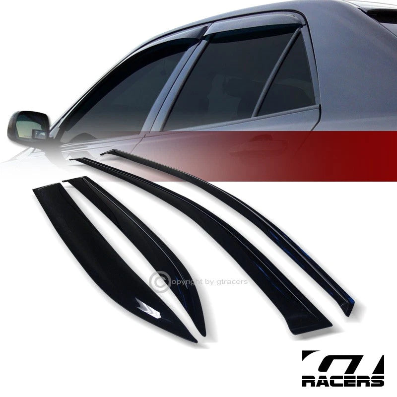 2007-2011 Toyota Camry Sun/Rain Guard Shade Deflector Window Visors 4Pcs V2
