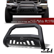 1999-2004 F250/Excursion Matte Black AVT Edge Bull Bar Brush Bumper Guard