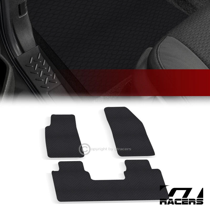 2014-2020 Chevy Impala Honeycomb HEX Rubber All Weather Floor Mats Carpets