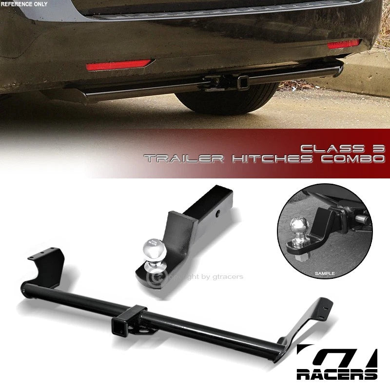 1999-2017 Honda Odyssey Class 3 Trailer Hitch Receiver+2" Ball Bumper Mount