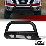 2005-2021 Frontier/Xterra Textured Black Studded Mesh Bull Bar Bumper Guard