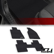 2008-2017 Buick Enclave Honeycomb HEX Rubber All Weather Floor Mats Carpets