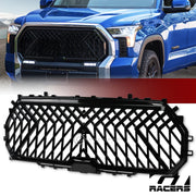2022-2024 Toyota Tundra Glossy Blk Mesh Front Hood Bumper Grill Grille Guard